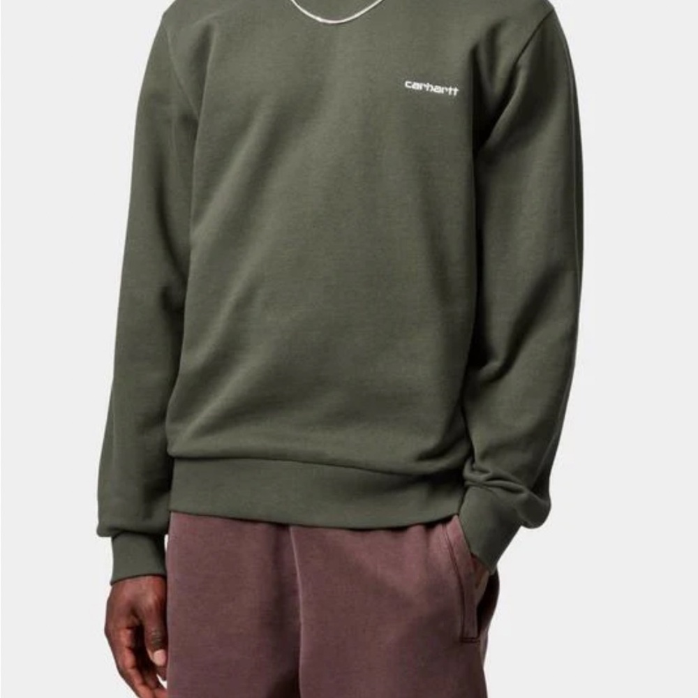 Vintage Carhartt Forest Green Crewneck Sweatshirt